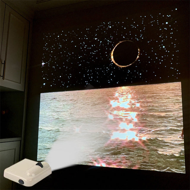 Guildealo™ Moon Background Projector