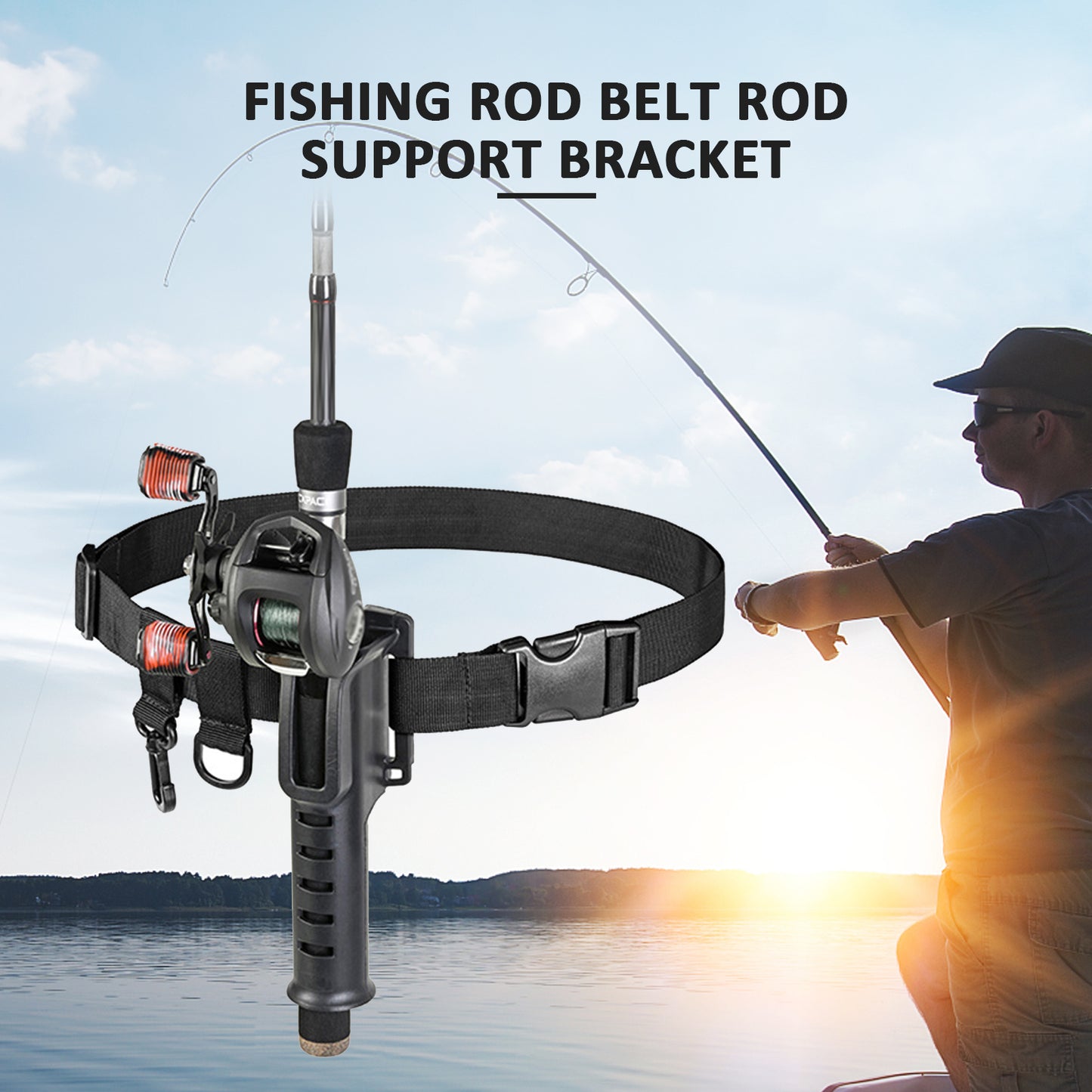 Guildealo™ Fishing Rod Belt